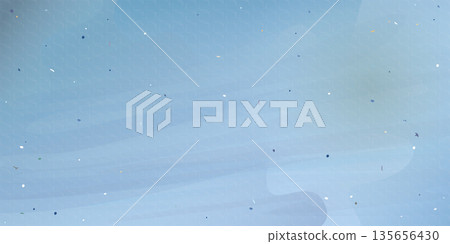 Abstract blue watercolor stained on white paper textured digital painting background. Winter concept background template. Abstract blue watercolor stained on white paper textured digital painting background. Winter concept background template. 135656430