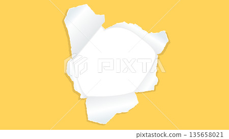 Perforated paper, background frame 135658021