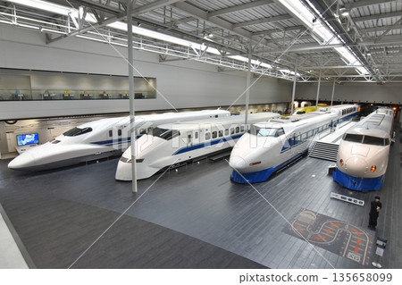 Exhibition vehicle at the SCMAGLEV and Railway Park Exhibition vehicle at the SCMAGLEV and Railway Park 135658099