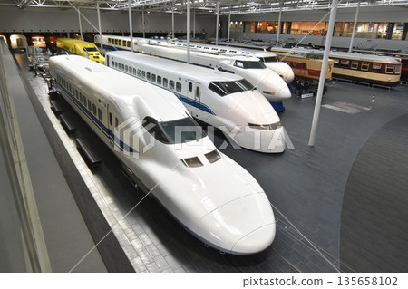 Exhibition vehicle at the SCMAGLEV and Railway Park 135658102