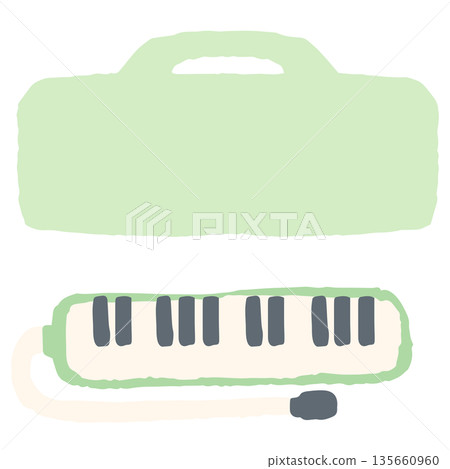 用於招生指南的簡易說明性插圖系列 | Key Harmonica 135660960