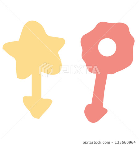 Simple explanatory illustration cut series for use in admission guides | Bento Pick Simple explanatory illustration cut series for use in admission guides | Bento Pick 135660964