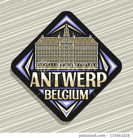 Vector logo for Antwerp 135661826