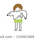 Boy changing clothes_1 135661888