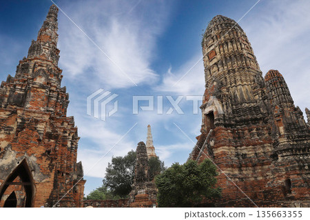 Wat Chai Watthanaram, Ayutthaya, Thailand Wat Chai Watthanaram, Ayutthaya, Thailand 135663355