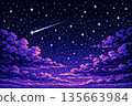 像素畫（夜空） 135663984