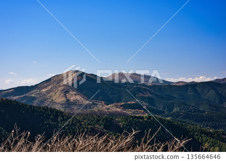 The Shikoku Mountains as seen from the Shikoku Karst The Shikoku Mountains as seen from the Shikoku Karst 135664646