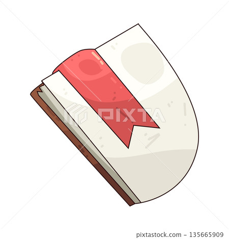 illustration of bookmark  135665909