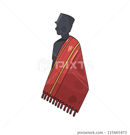 illustration of Jong Batak illustration of Jong Batak 135665973