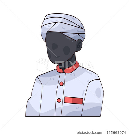 illustration of Jong Islamieten illustration of Jong Islamieten 135665974