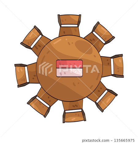 illustration of Indonesia youth solidarity illustration of Indonesia youth solidarity 135665975