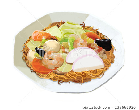 沙拉烏龍麵（細麵） 135666926