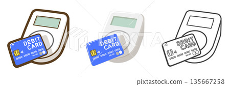 Touch payment (debit card) Touch payment (debit card) 135667258