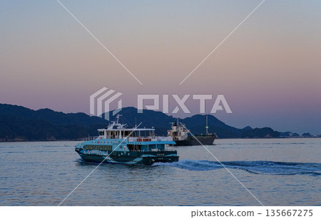 Toba Bay at dusk Toba Bay at dusk 135667275