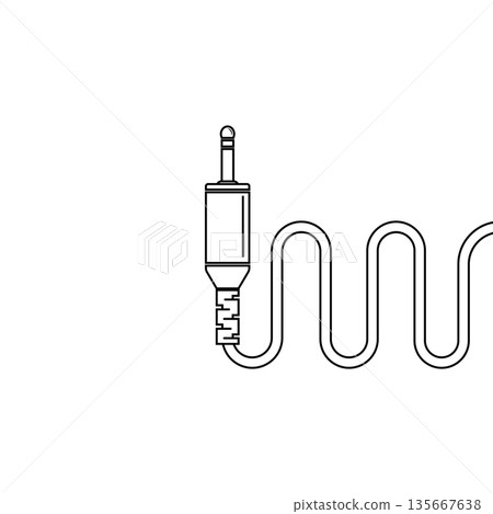 audio jack icon audio jack icon 135667638