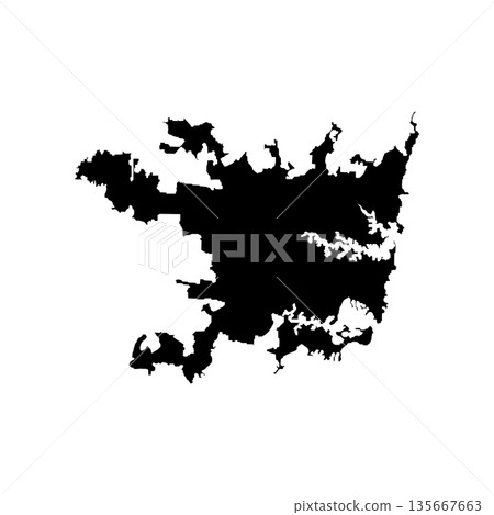 Sydney map icon Sydney map icon 135667663