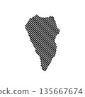 La Palma Island Map icon 135667674
