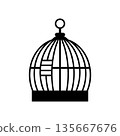 bird cage icon 135667676