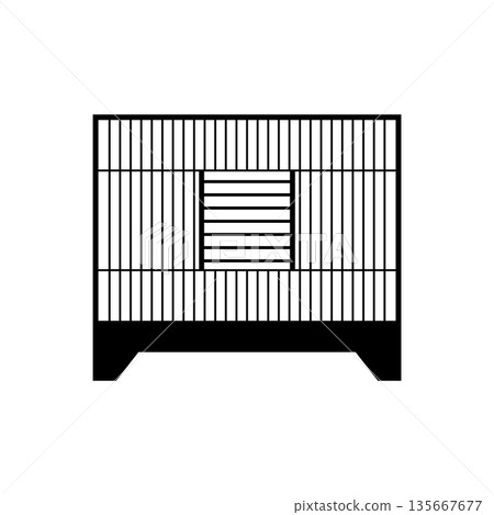 bird cage icon 135667677