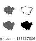 London city map symbol icon 135667686