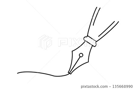 嗜好日記:用鋼筆寫的簡單圖示插圖 嗜好日記:用鋼筆寫的簡單圖示插圖 135668990