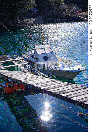 Scenery of fishing village Scenery of fishing village 135670472