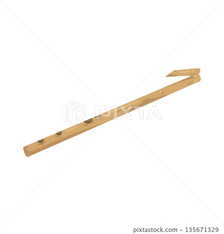 Illustration of seruling Illustration of seruling 135671329