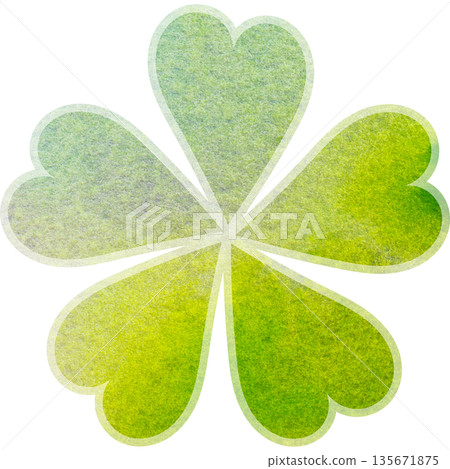 美麗的水彩花圖示圖像插圖 135671875