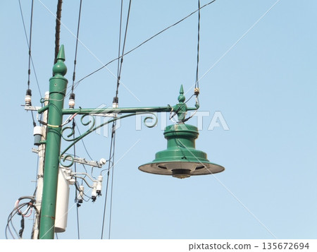 Daytime street light Daytime street light 135672694