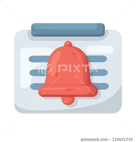 Illustration of bell Illustration of bell 135672735