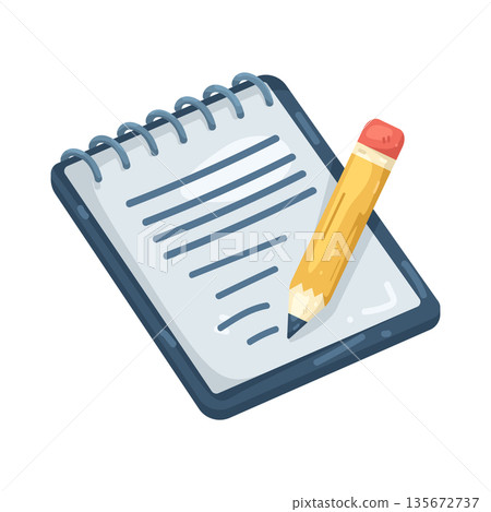 Illustration of Write Illustration of Write 135672737