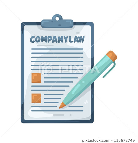 Illustration of Company law Illustration of Company law 135672749