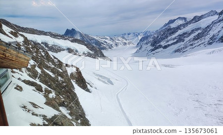 Interlaken, Switzerland - March 18 2023: Surrounding View of Mountanious Interlaken Interlaken, Switzerland - March 18 2023: Surrounding View of Mountanious Interlaken 135673061
