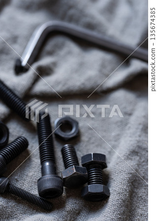 Bolt and nut 135674385