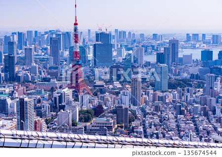 (Tokyo) Tokyo Cityscape, Tokyo Tower 135674544
