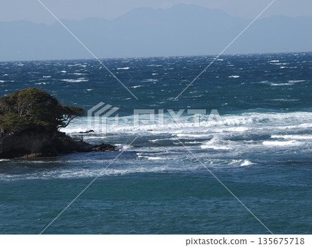 波濤洶湧的湘南海 波濤洶湧的湘南海 135675718