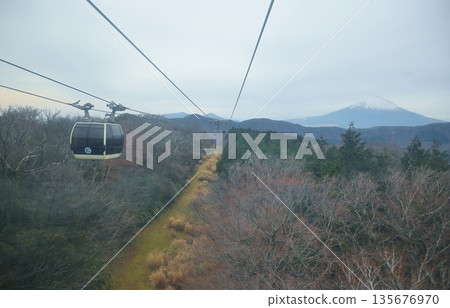 View from the Hakone Ropeway, Kanagawa View from the Hakone Ropeway, Kanagawa 135676970