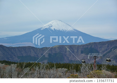 Mount Fuji from Owakudani, Kanagawa Mount Fuji from Owakudani, Kanagawa 135677731