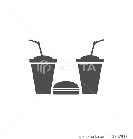 Fresh and Energetic Juice Drink Vector Illustration Set 135679373