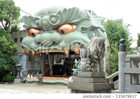 Osaka Namba Yasaka Shrine Lion Hall Osaka Namba Yasaka Shrine Lion Hall 135679637