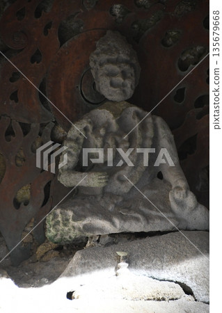 Jizo of Shomyoji Temple in Kamakura Jizo of Shomyoji Temple in Kamakura 135679668