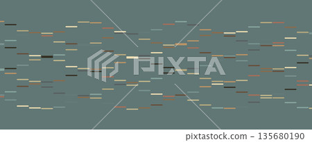 Futuristic steampunk style DNA background, connected neural web 135680190