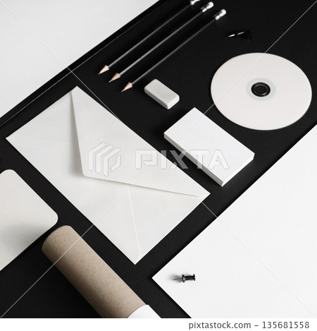 Branding stationery mockup Branding stationery mockup 135681558