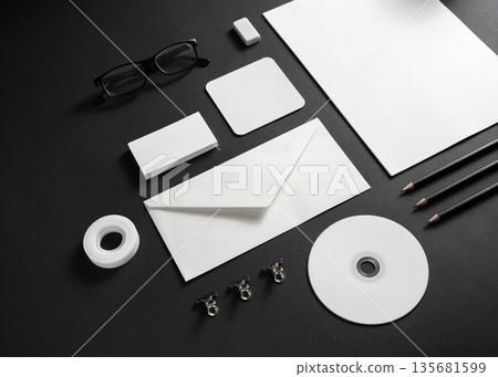 Photo of blank stationery Photo of blank stationery 135681599