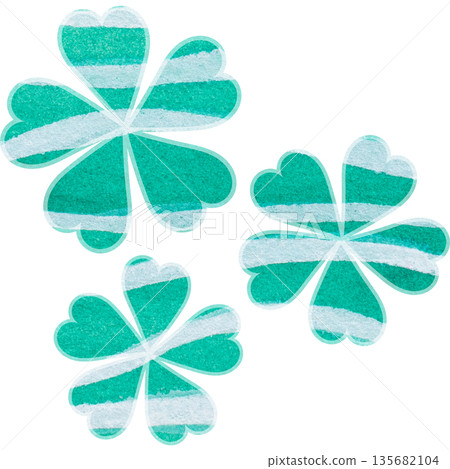 Beautiful watercolor flower icon image illustration 135682104