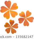 美麗的水彩花圖示圖像插圖 美麗的水彩花圖示圖像插圖 135682147