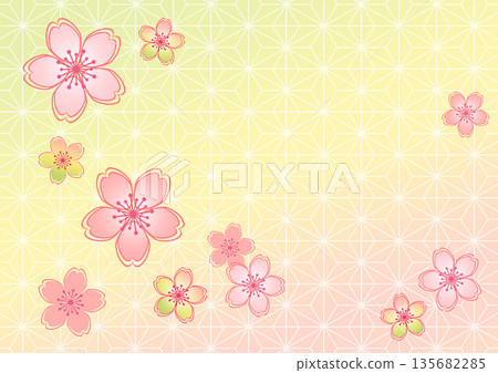 日本圖案背景 135682285