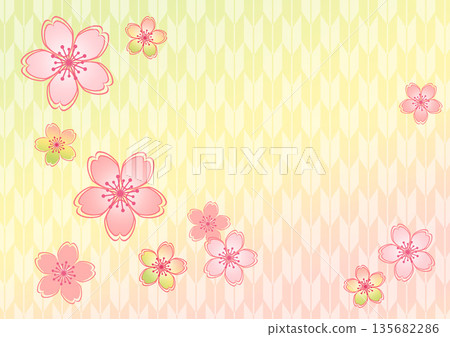 Japanese pattern background Japanese pattern background 135682286