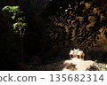 Phraya Nakhon Cave Temple.Phraya Nakhon Cave is located in Khao Sam Roi Yot National Park in Prachuap Khiri Khan Province in southern Thailand. Sunlight illuminates the cave temple. 135682314