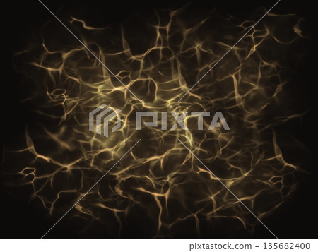 一幅奇妙的抽象背景，金色的光芒交織其中。 135682400